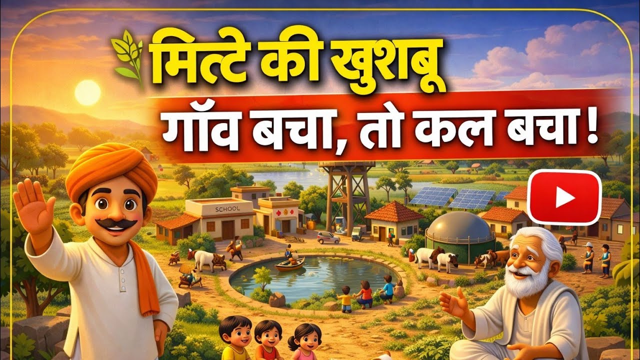 मिट्टी की खुशबू | एक गाँव, एक किसान, एक उम्मीदअगर थोड़ा और सिंपल चाहिए तो:मिट्टी की खुशबू |