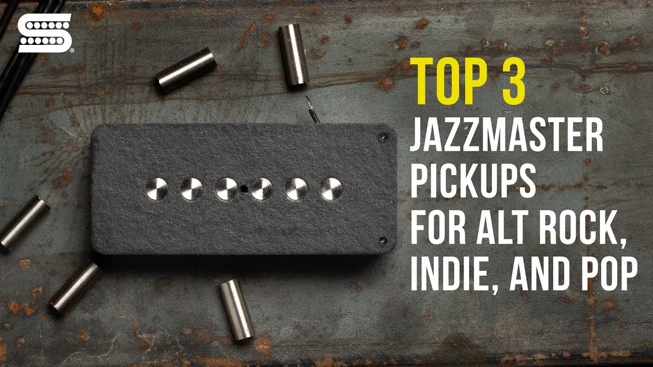 TOP 3: Best Guitar Pickups for ALTERNATIVE ROCK, INDIE, and POP || Jazzmaster || Seymour Duncan