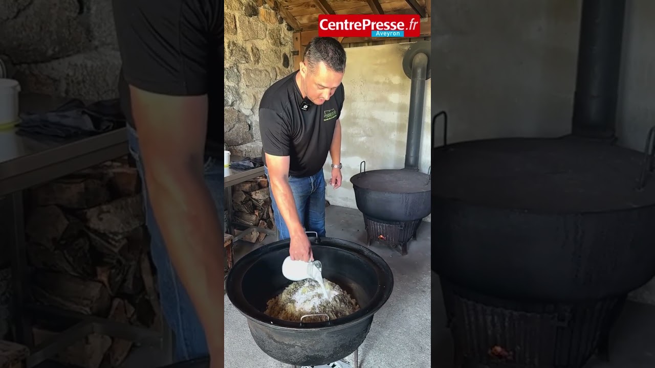 Au buron de Camejane, Maurice Ramon nous dévoile sa recette de l’aligot