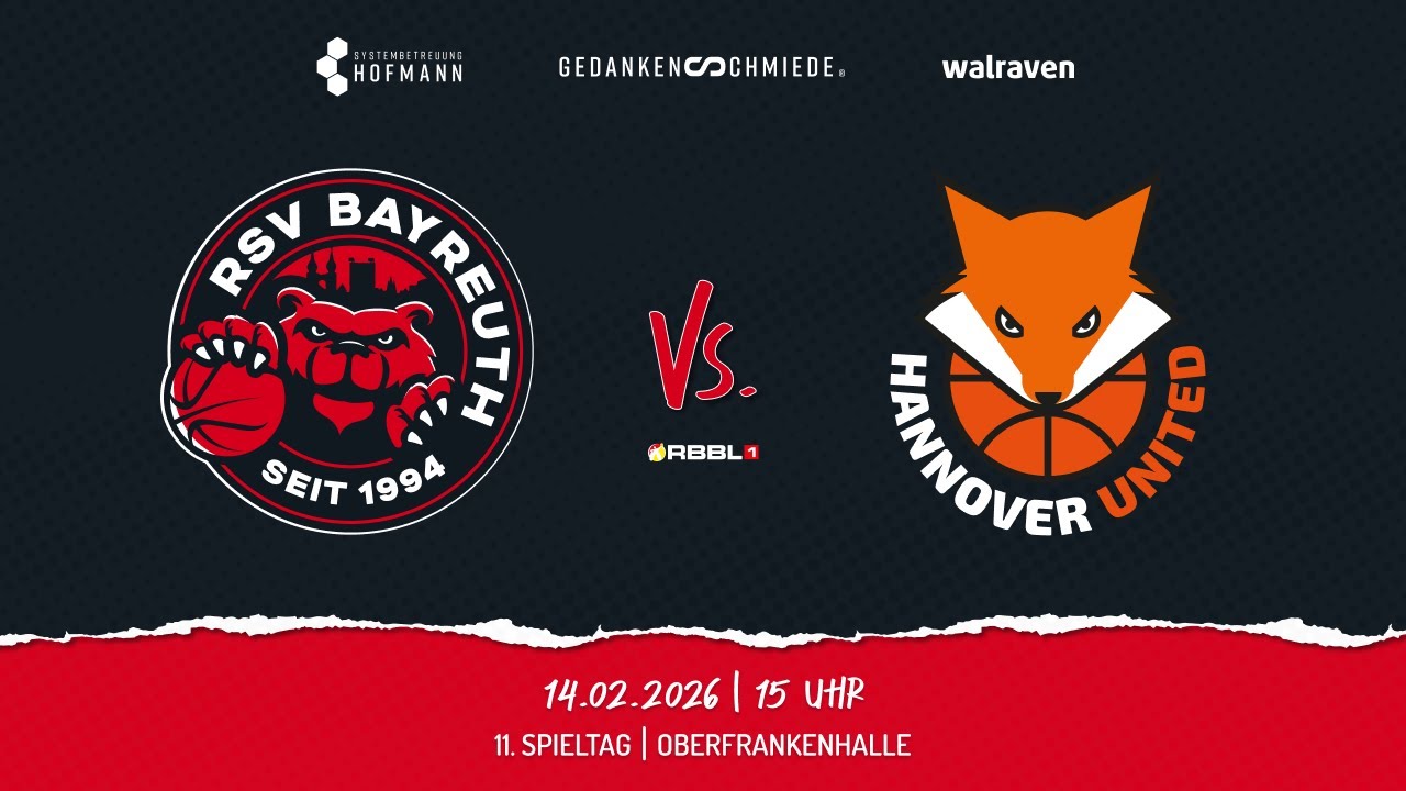 🔴🏀 RSV Bayreuth 🆚 Hannover United | RBBL 2025/2026 | #rollstuhlbasketball #basketball  #bundesliga 2