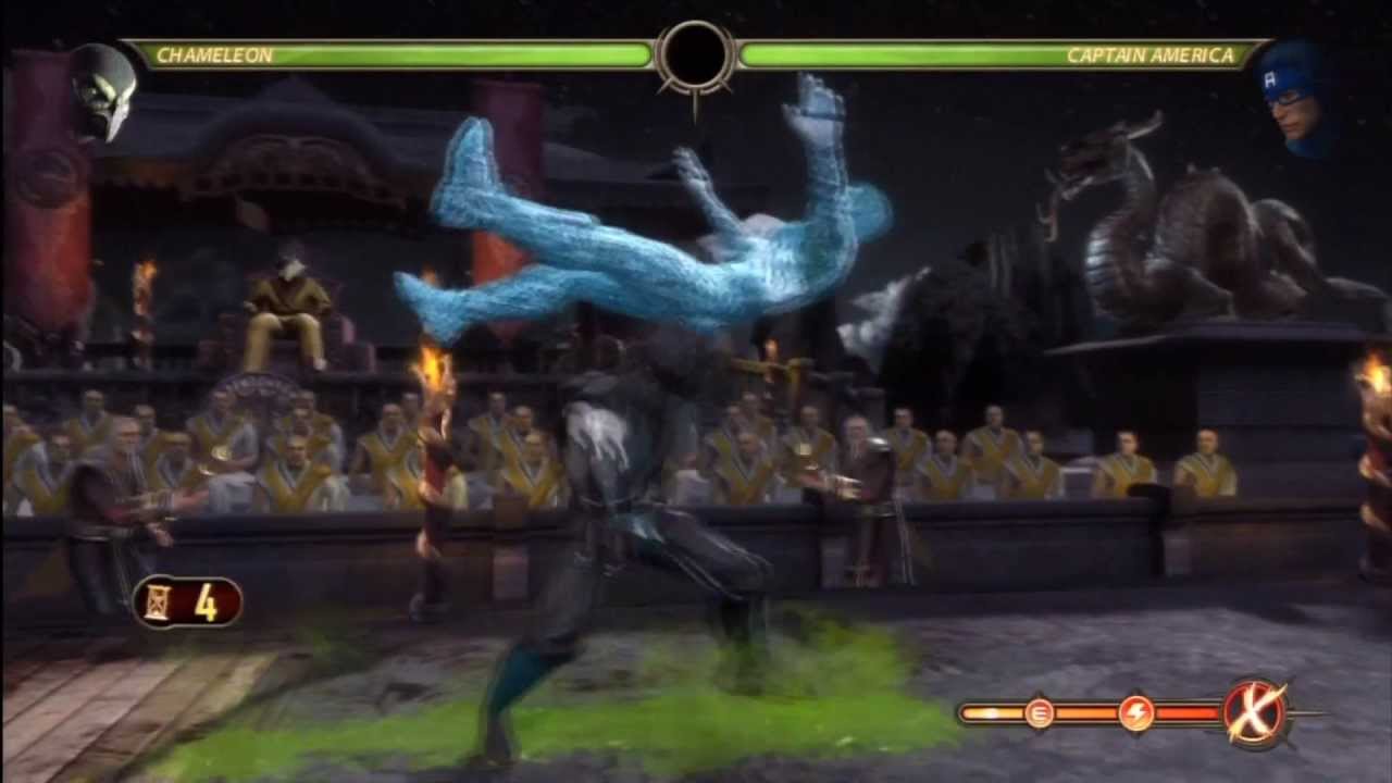 MK9 CHAMELEON COMBO VIDEO BY TONY-T. CHAMELEON CONCEPT  COMBOS!