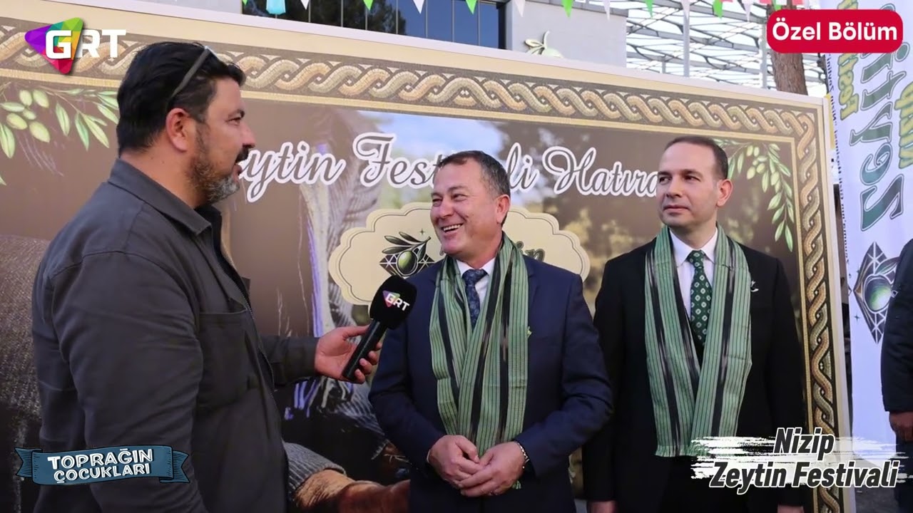 Toprağın Çocukları Yeni Bölümünde Nizip Zeytin Festivali'nde... 28 Kasım Cuma Günü 20:30'da sizlerle