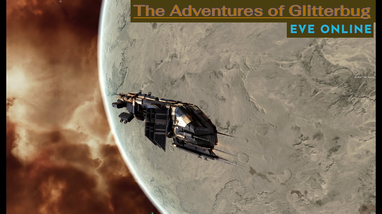 EVE Online Burning Down the Hive Mission | Glitterbug2 avenges Glitterbug1