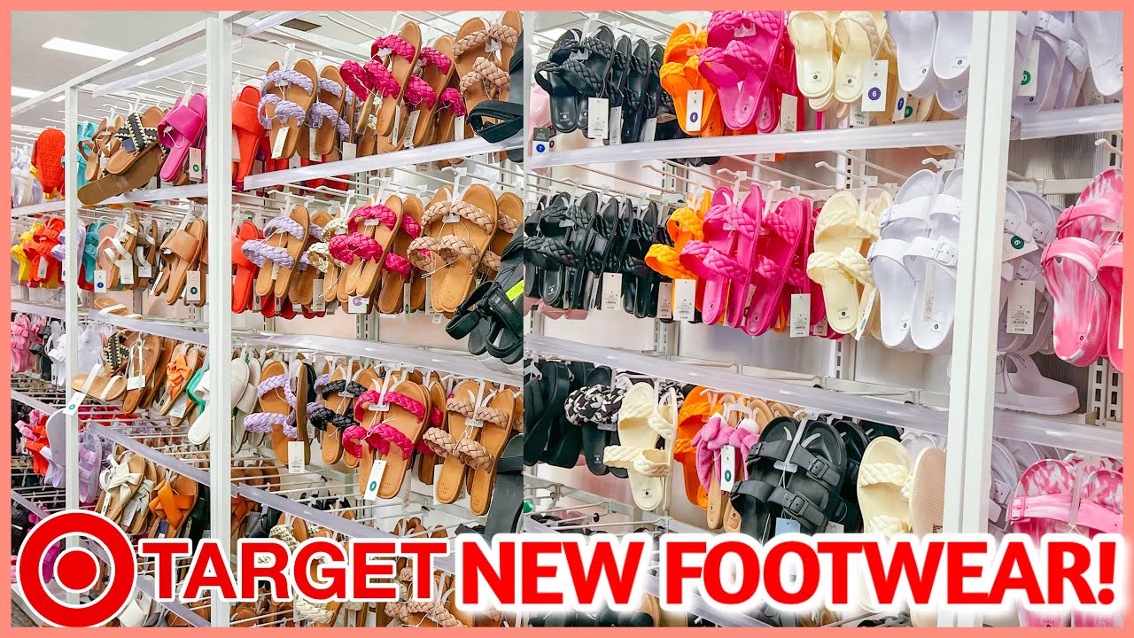 👟TARGET WOMEN'S FOOTWEAR 2023‼️Target SHOES SANDALS & SLIDES‼️SHOP WITH ME❤︎