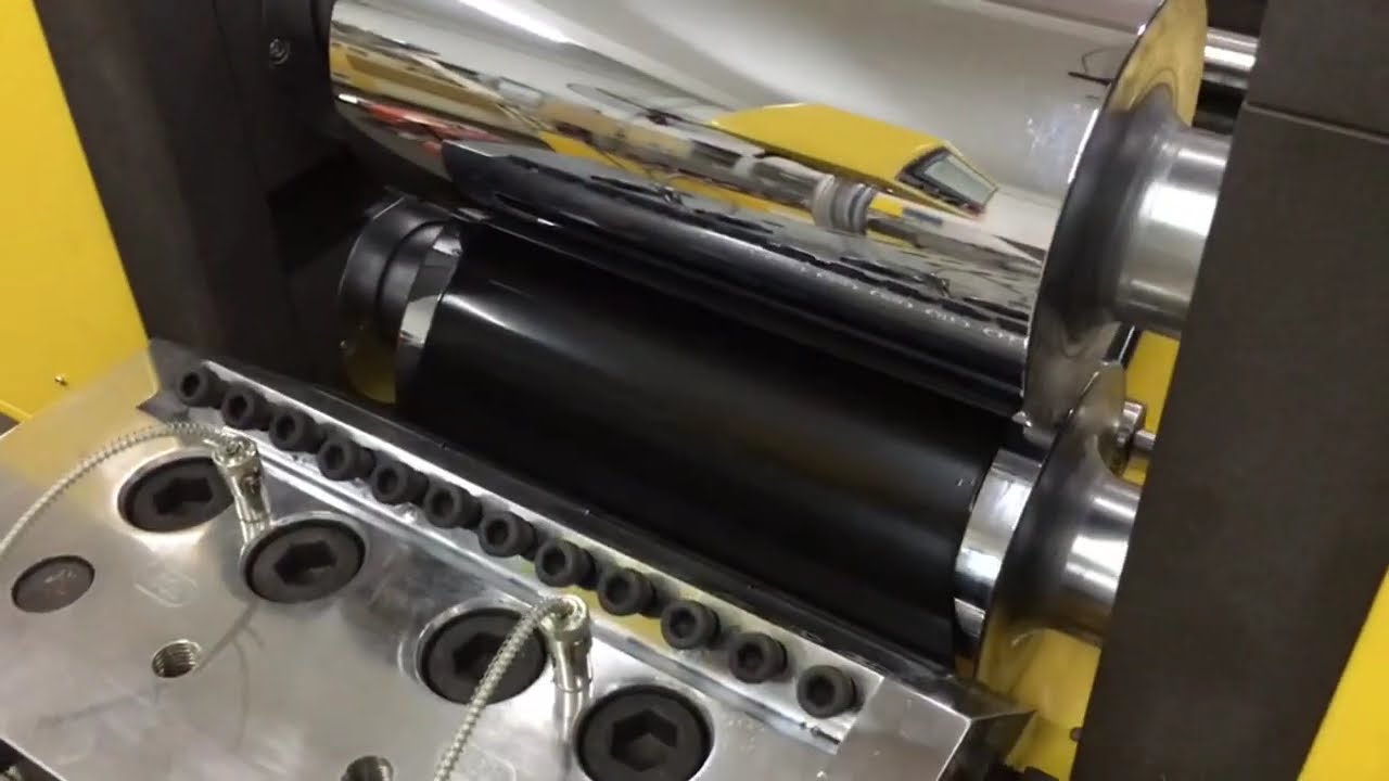 Casting film machine