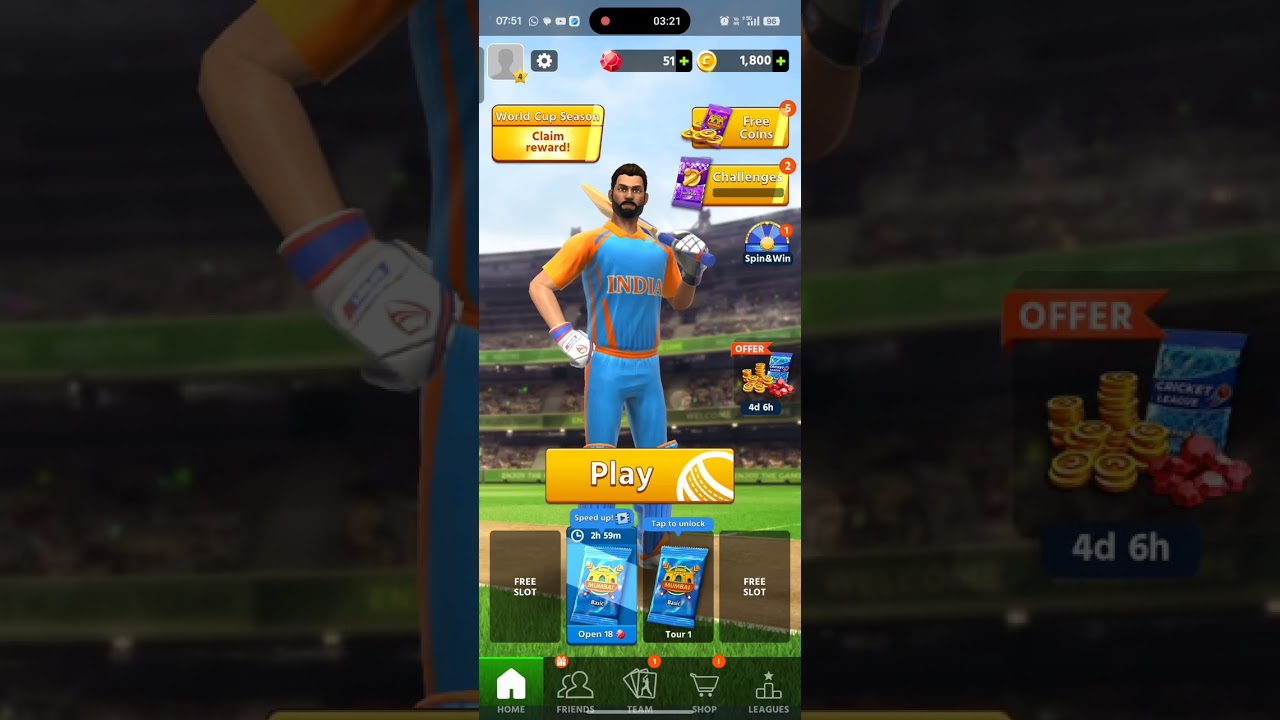 Maine Maine khela cricket league