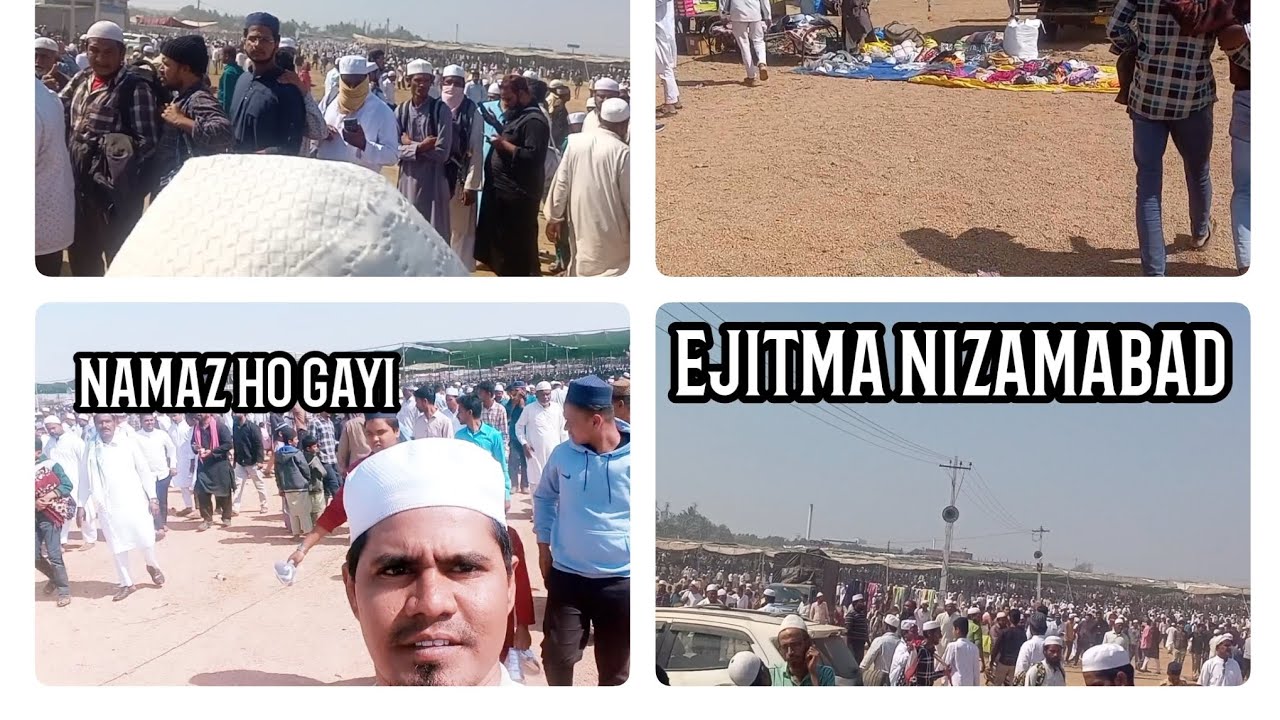 ejitma nizamabad... like share comment and subscribe..smhvlogs..5/6 lakh public the mashallah.