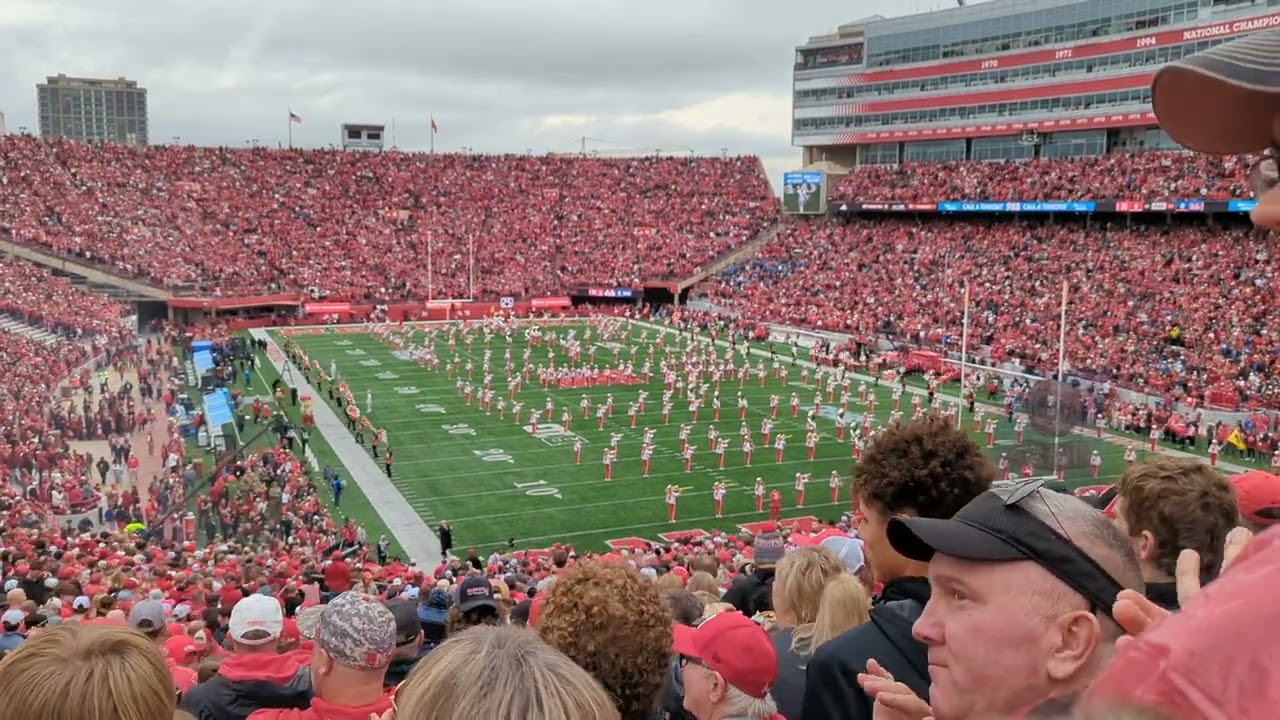 2024 Nebraska Cornhuskers Tunnel Walk, National Anthem vs UCLA Bruins 11/2/2024