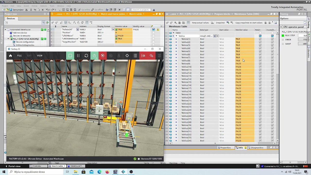 Automated Warehouse (basic)