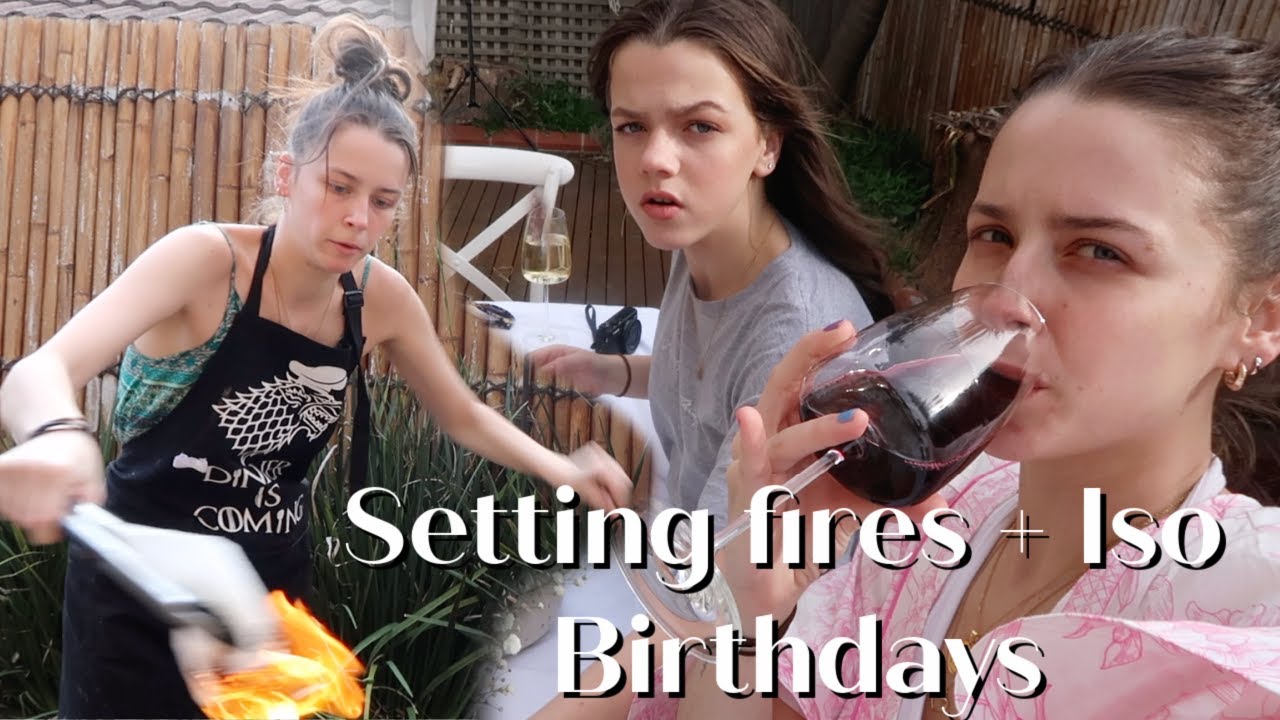 Sister's b-day + 'trying' to barbecue /ISO VLOG