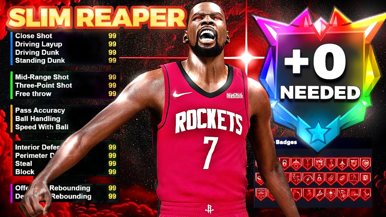 BEST KEVIN DURANT BUILD ON NBA 2K26! GAME BREAKING 6'11 DEMIGOD BUILD 2K26! (0 CAP BREAKERS NEEDED)