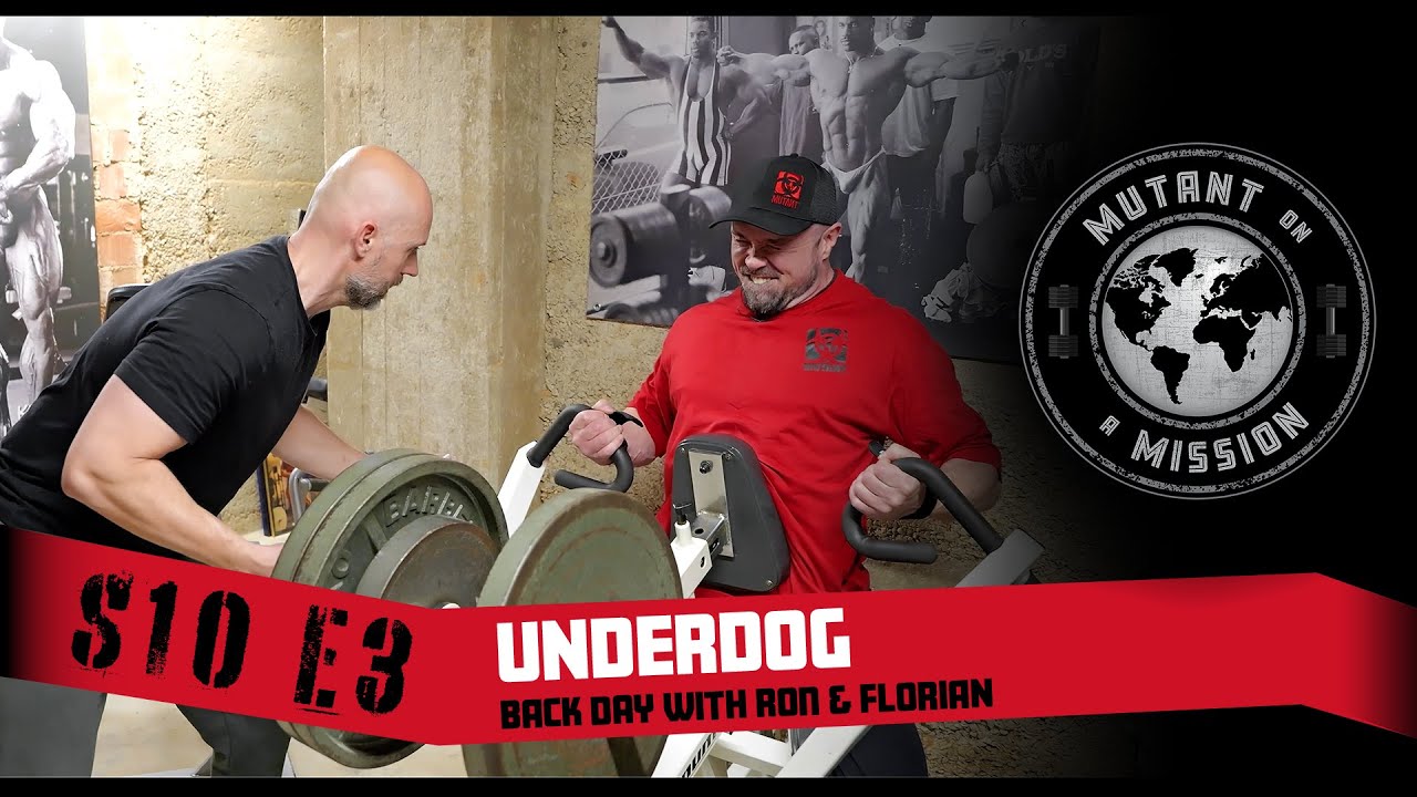 MUTANT ON A MISSION S10E03 | Underdog Gym, Stuttgart, Germany