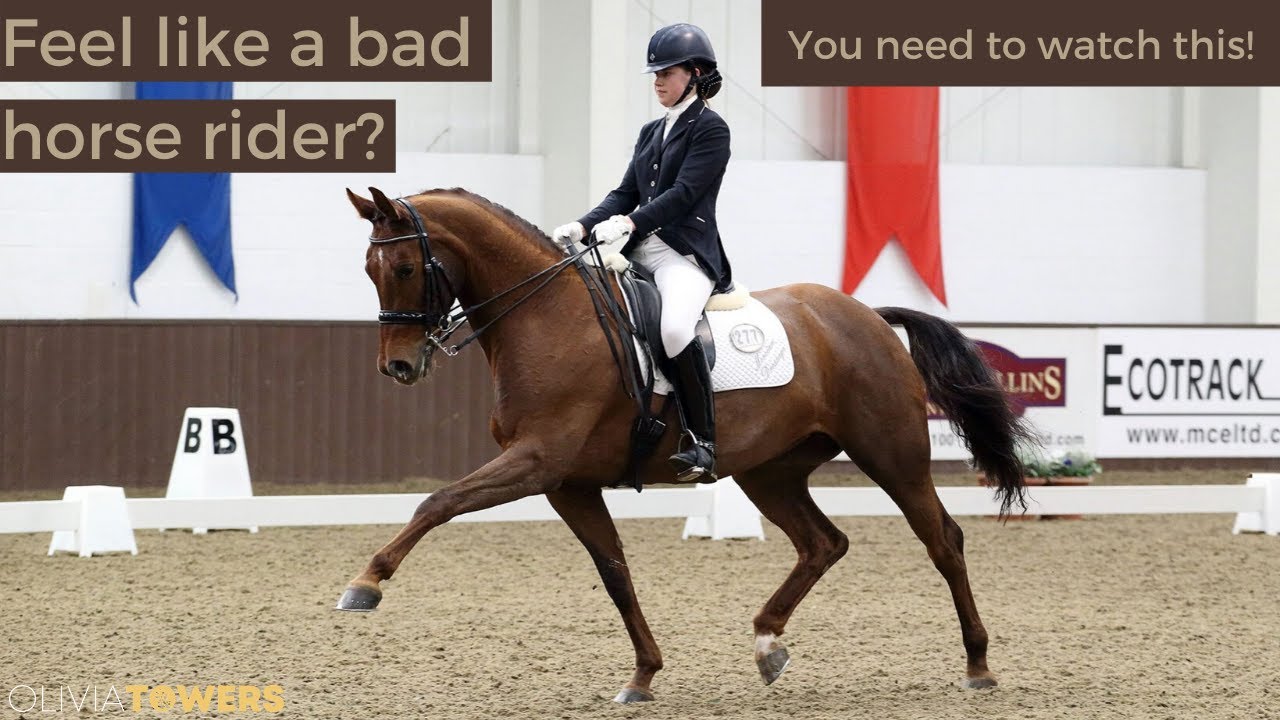 FEEL LIKE A BAD HORSE RIDER? Watch this | OT Vlog