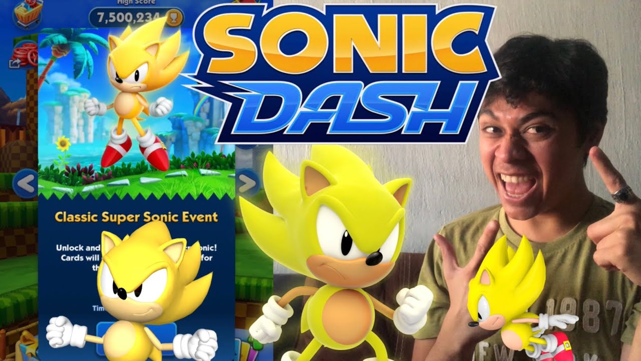 Super Sonic Clásico Evento - Sonic Dash