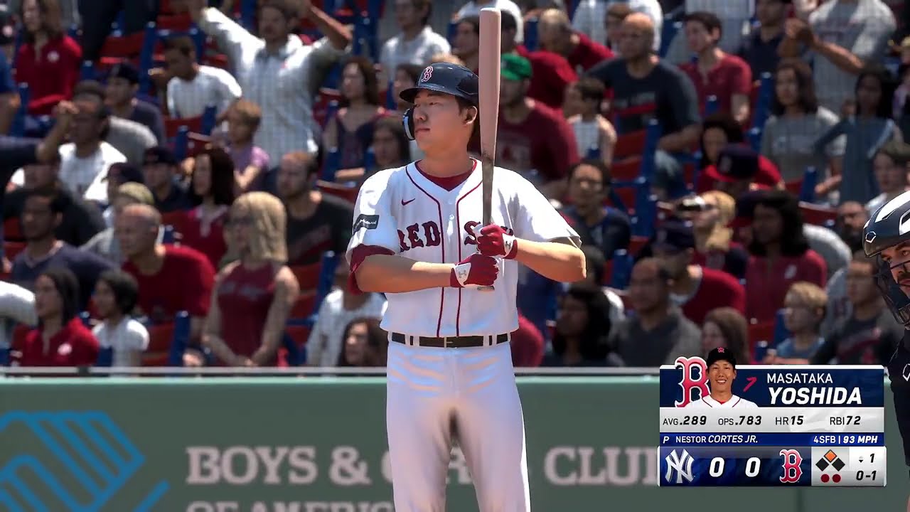 MLB THE SHOW 24 - New York Yankees vs Boston Red Sox
