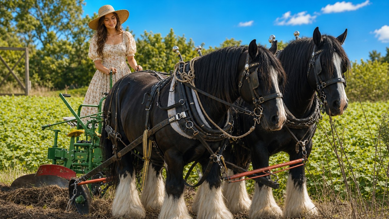 Horse Power: Draft Horses at Work &mdash; Plowing, Logging & Traditional Farming