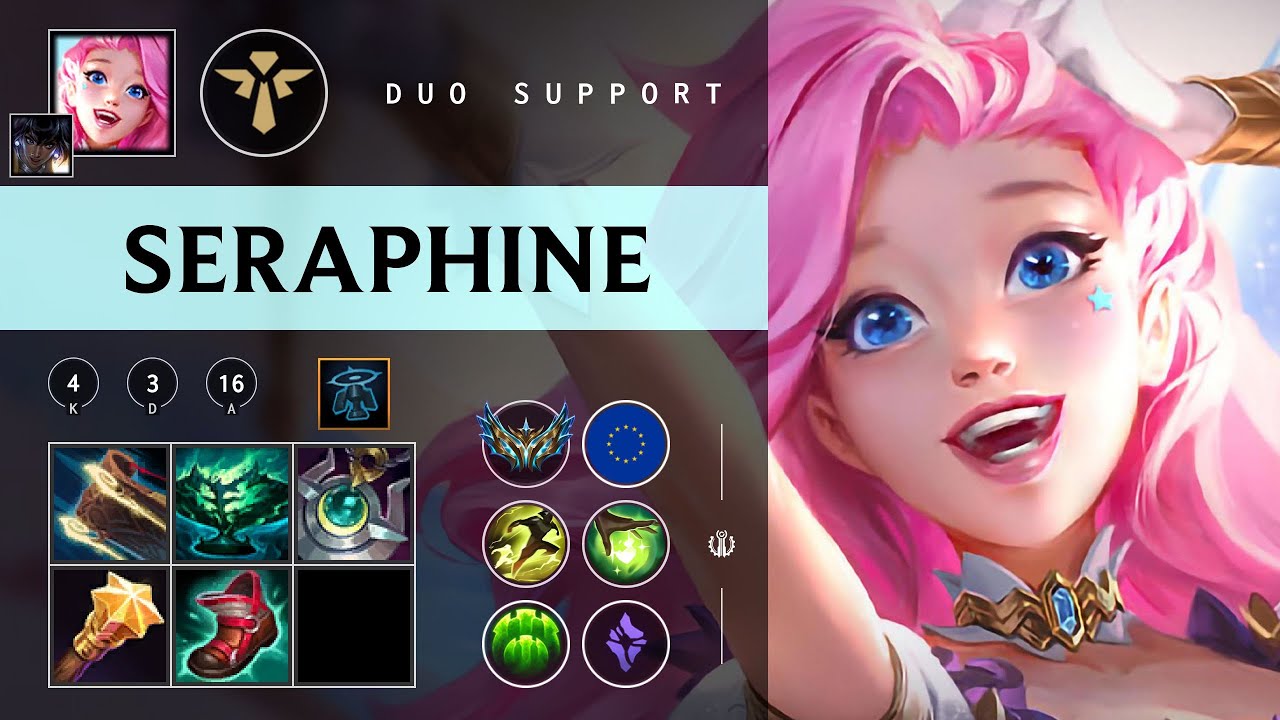 Seraphine Support vs Rell - EUW Challenger Patch 26.01