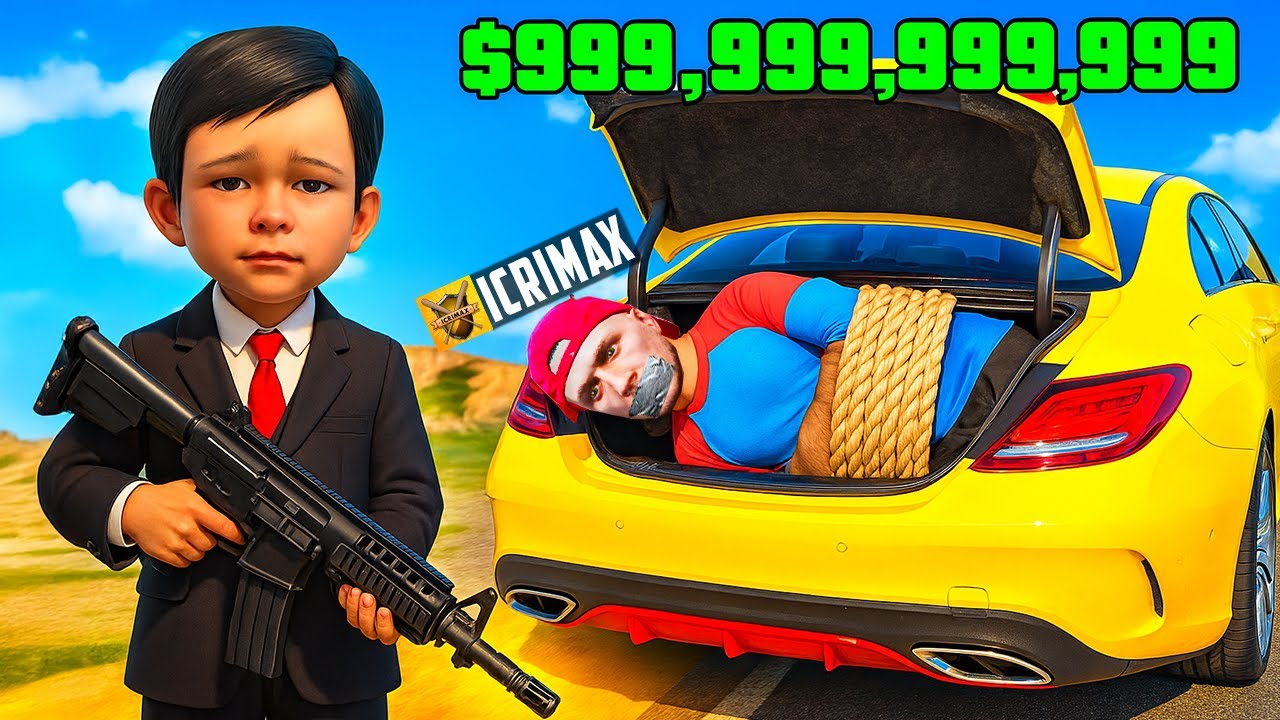 ICRIMAX wurde ENTFÜHRT in GTA 5!  🚗🔫
