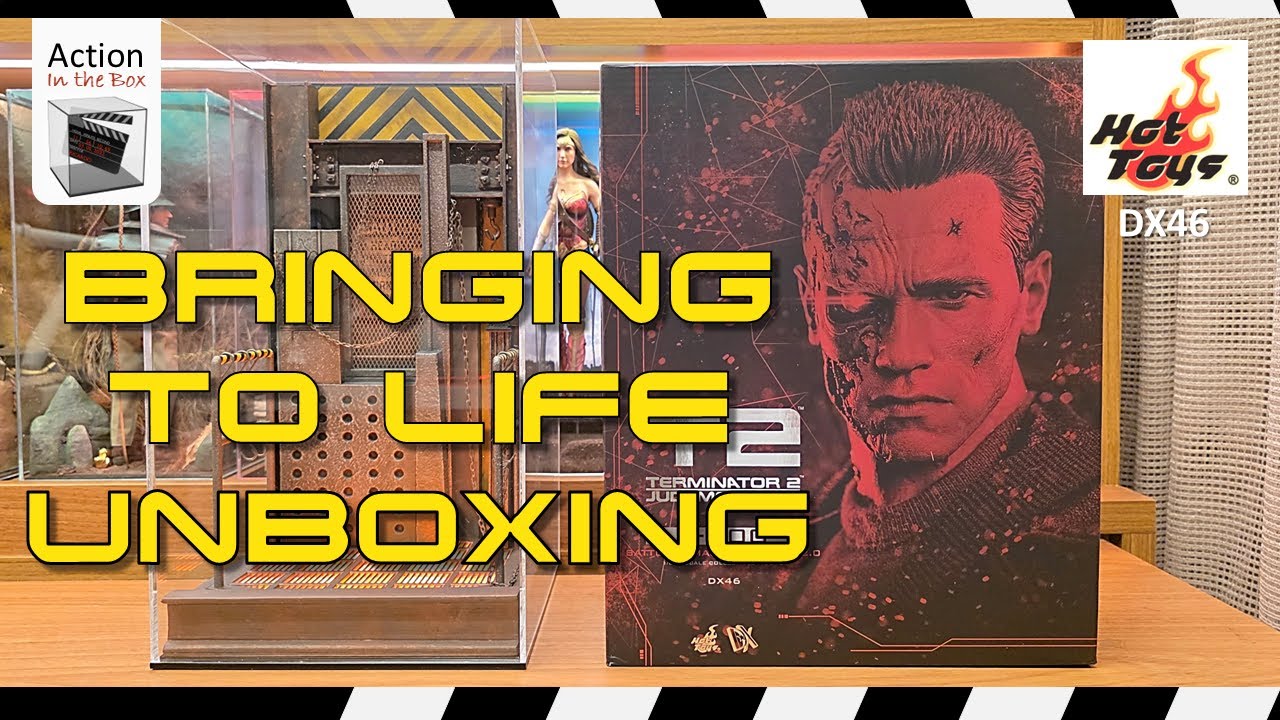 Unboxing & Bringing T-800 to Life at Terminator 2 ending scene | Hot Toys DX46 T-800 2.0