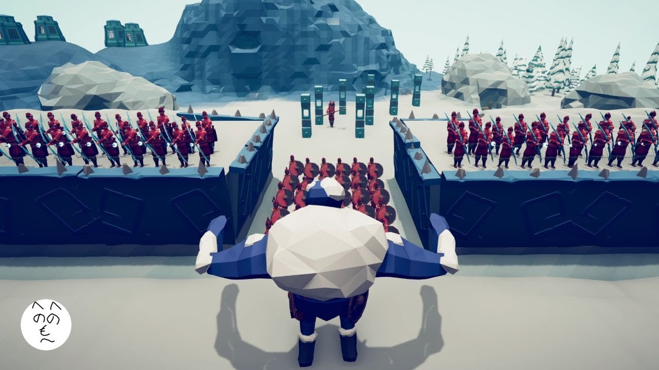 MAKE The Viking Wall in TABS Map Creator TIMELAPSE Totally Accurate Battle Simulator