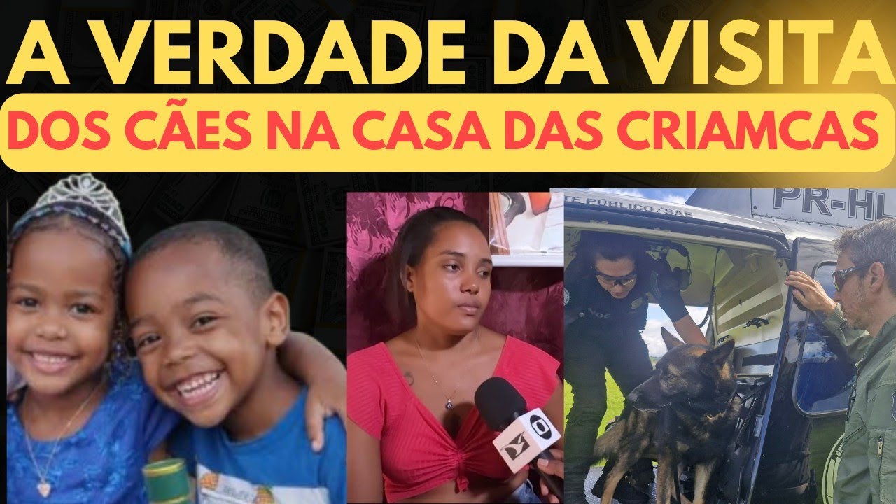🚨 ATENÇÃO CASO BACABAL CRIANÇAS DESAPARECIDAS PC FOI NA CASA COM CÃES 
