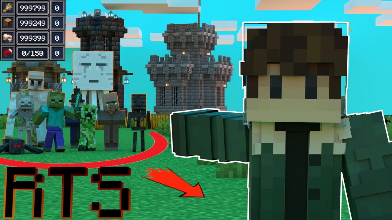 Я Сразился в RTS Minecraft с Друзьями!
