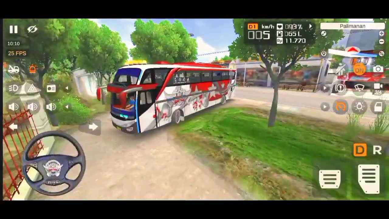 Bus simulator Endonesia new mod