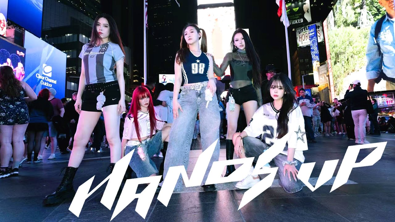 [KPOP IN PUBLIC | TIME SQUARE ]MEOVV (미야오) - ‘HANDS UP’ DANCE COVER BY LAVENTURE
