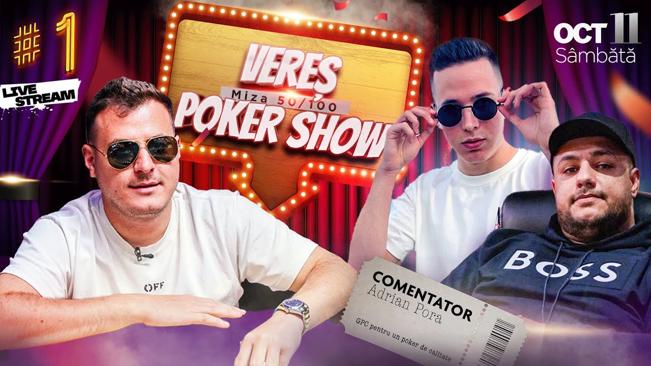 🛑GPC ShowDOWN  #1  - Cel mai tare show de poker din Vestul ROMANIEI 🛑