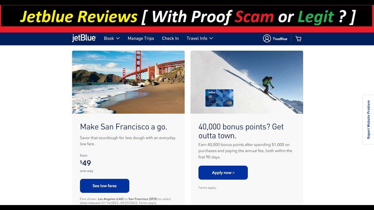 Jetblue Reviews [ With Proof Scam or Legit ? ] Jetblue ! Jetblue Com Reviews ! Jetblue.Com reviews