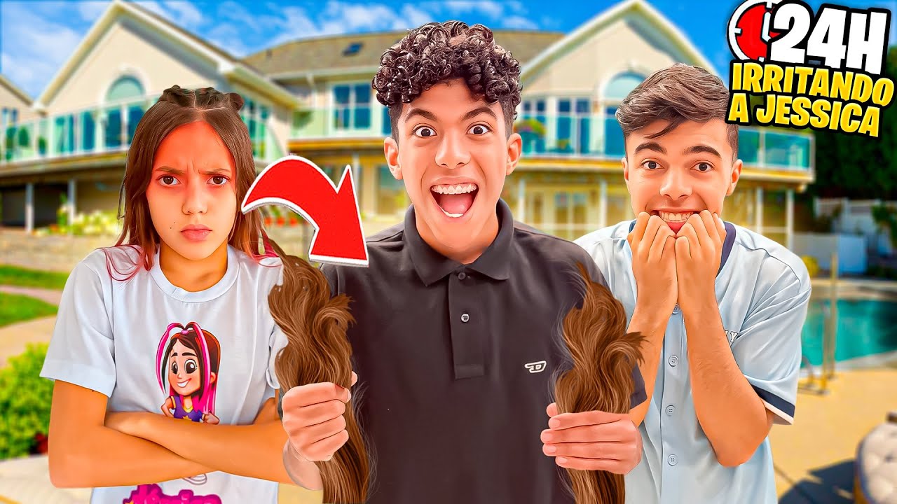 24H IRRITANDO A JESSICA SOUSA! *ela ficou muito brava