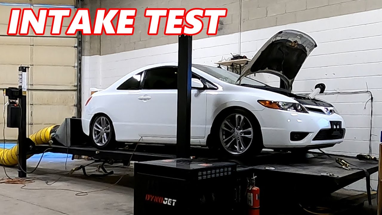 Air Intake Comparison Test - 8th Gen Civic Si - K20Z3