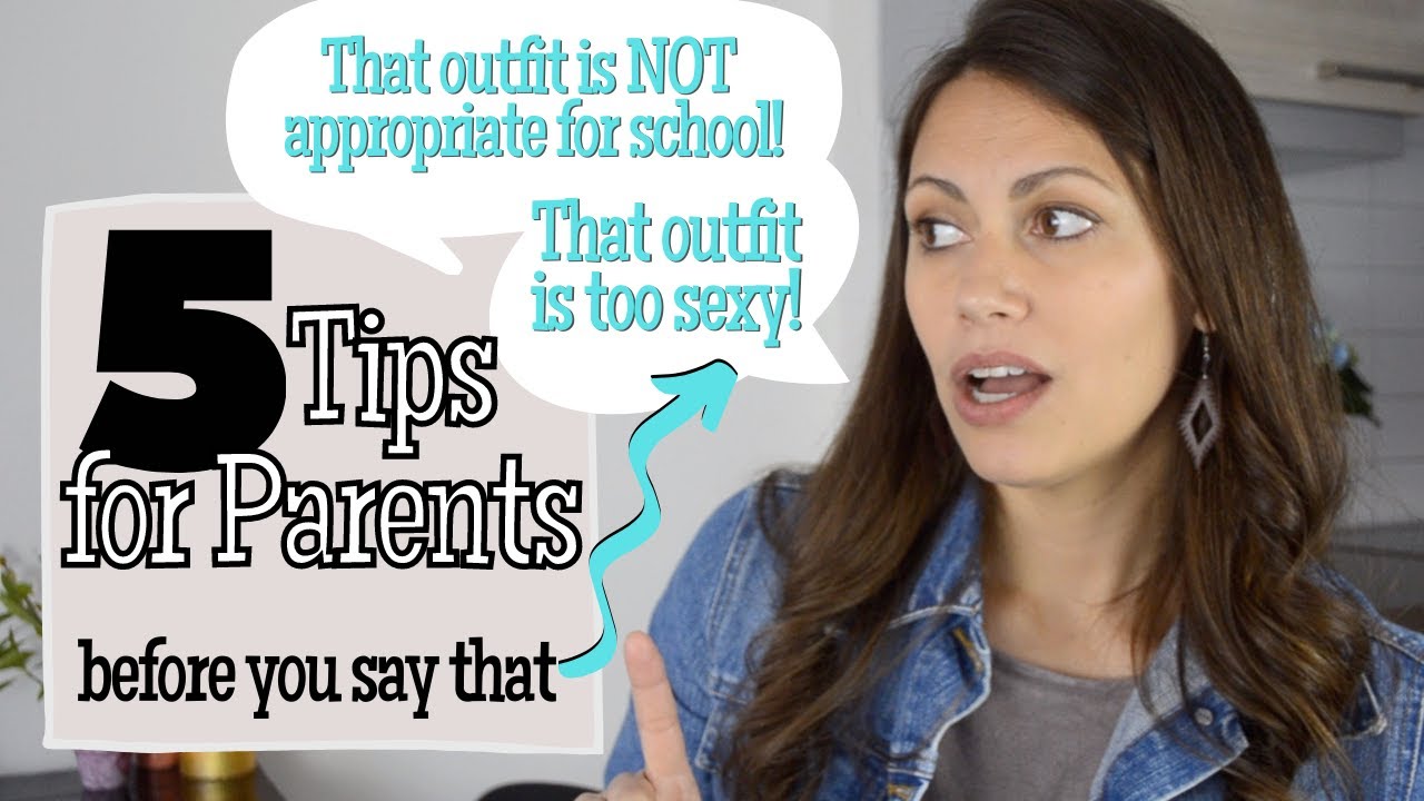 Is My Teen's Outfit TOO SEXY? | HOW TO TALK WITH YOUR CHILD ABOUT APPROPRIATE & SEXY CLOTHES