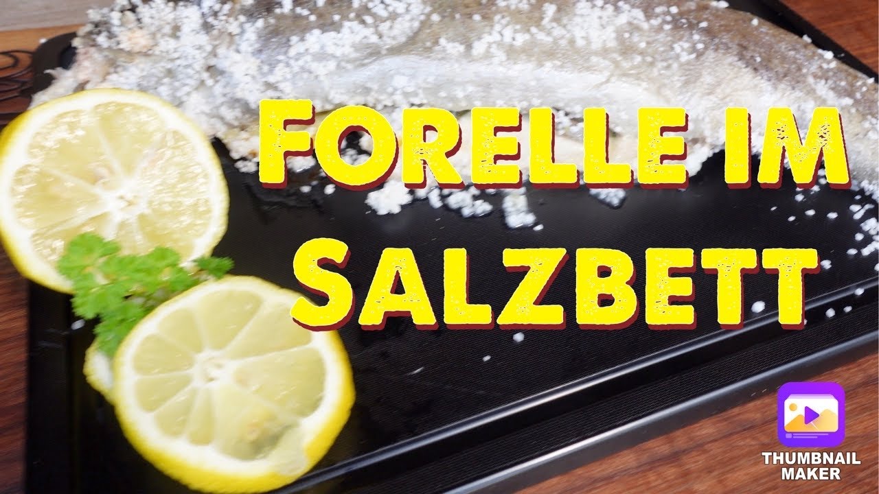 Forelle im Salzbett vom Gasgrill | Salzforelle mit Rosmarinkartoffeln | @tommis_barbq