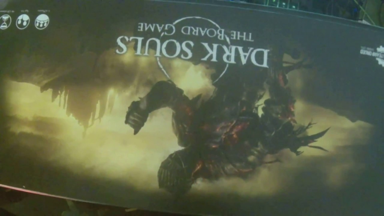 Unboxing Dark Souls the Board Game