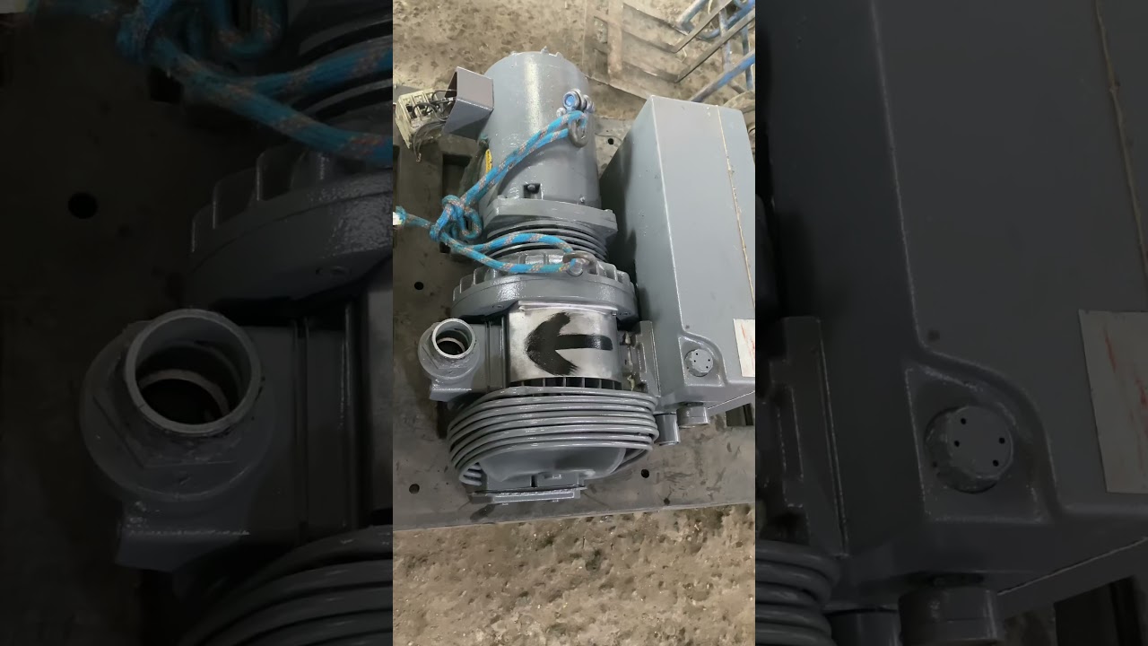 Teste ap&oacute;s revis&atilde;o bomba de v&aacute;cuo