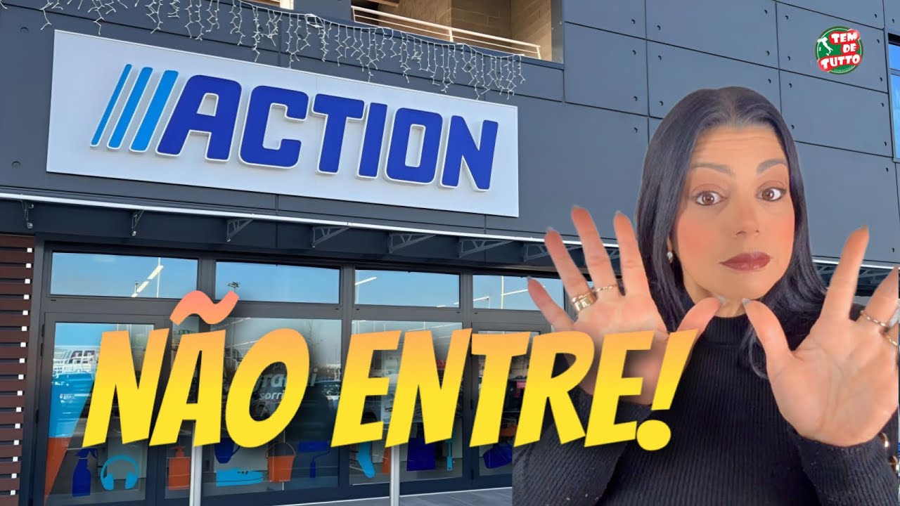 ACTION - A LOJA MAIS BARATA DA ITÁLIA🇮🇹 Aqui Tem de Tutto 😉