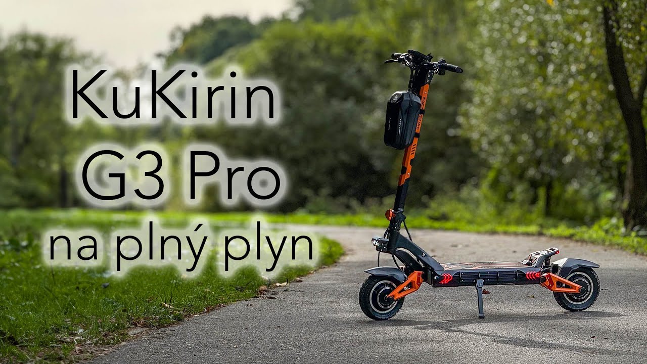 KuKirin G3 Pro - plnej plyn a letíme, co z ní vymáčknu? 🛴🔥