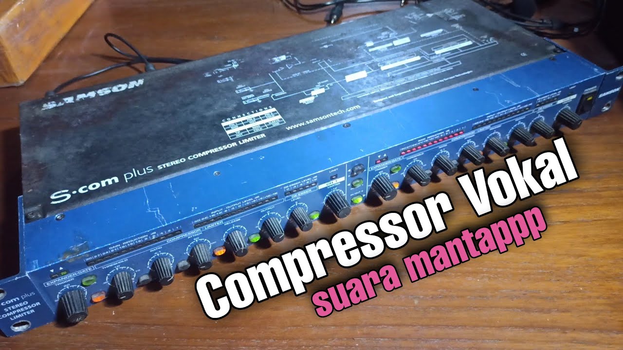 Review Compressor Samson SCom Plus | cocok untuk vokal live