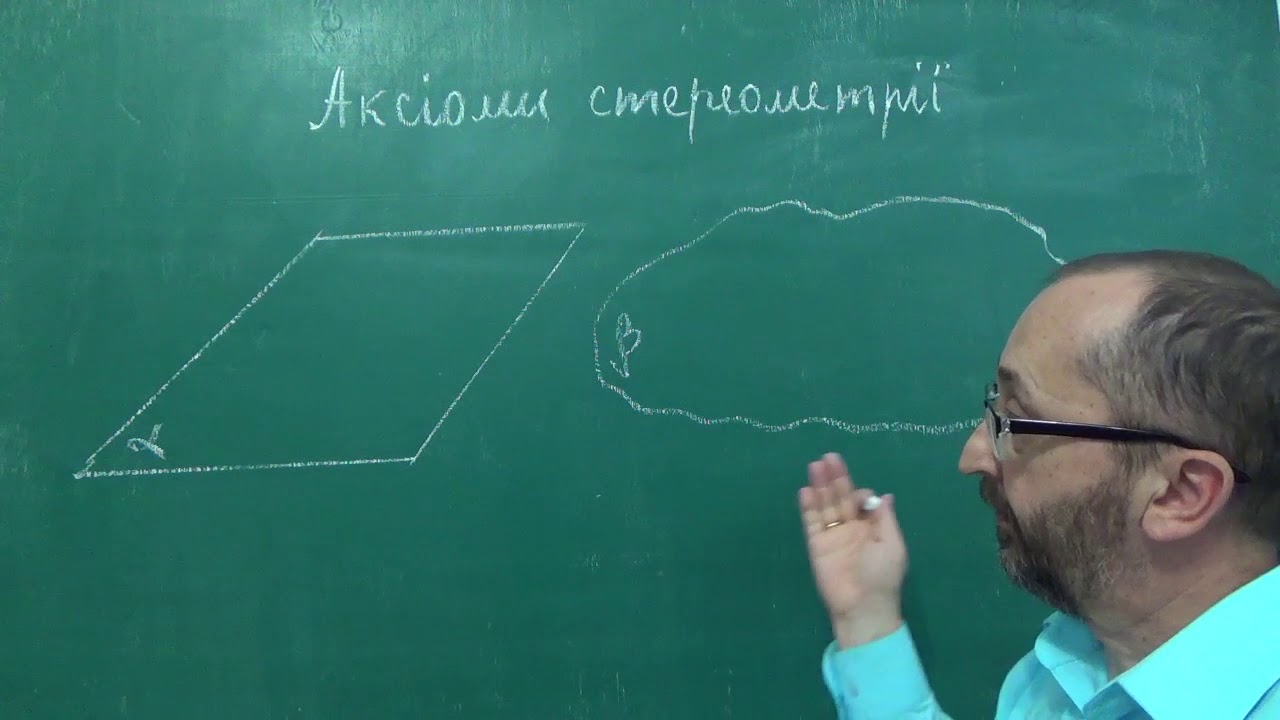 g100101 Аксіоми стереометрії - 10 клас