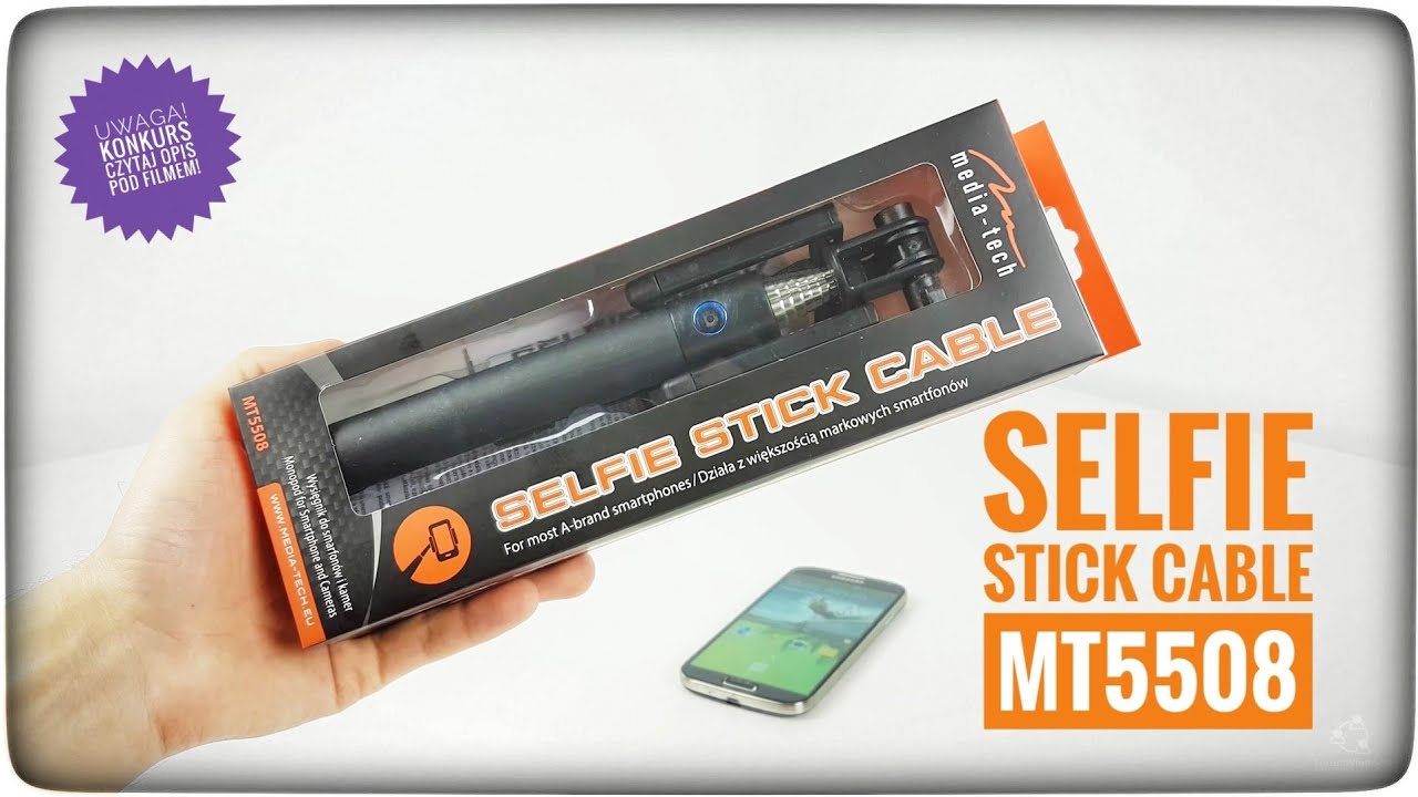 Selfie Stick Cable Media-Tech MT5508 | ForumWiedzy