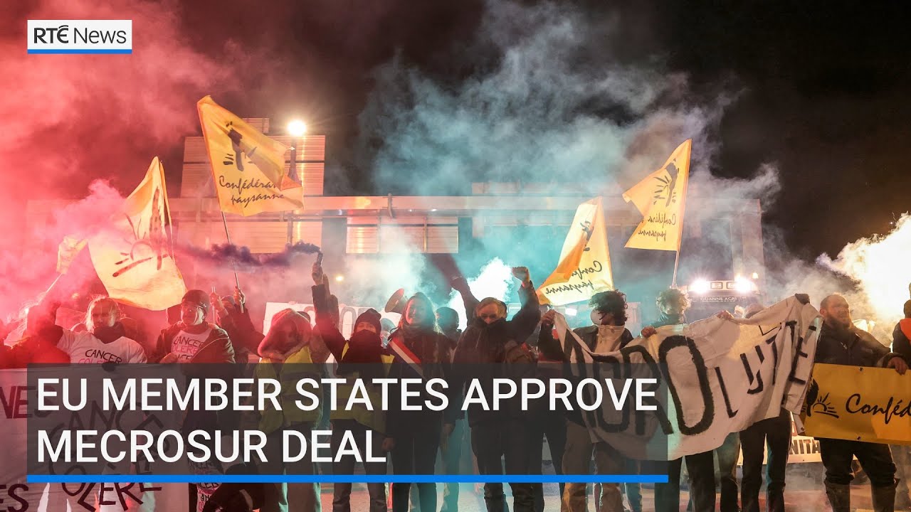 European Union member states approve EU-Mercosur trade agreement 