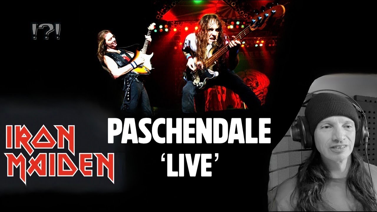 IRON MAIDEN: FIRST time watching Paschendale LIVE