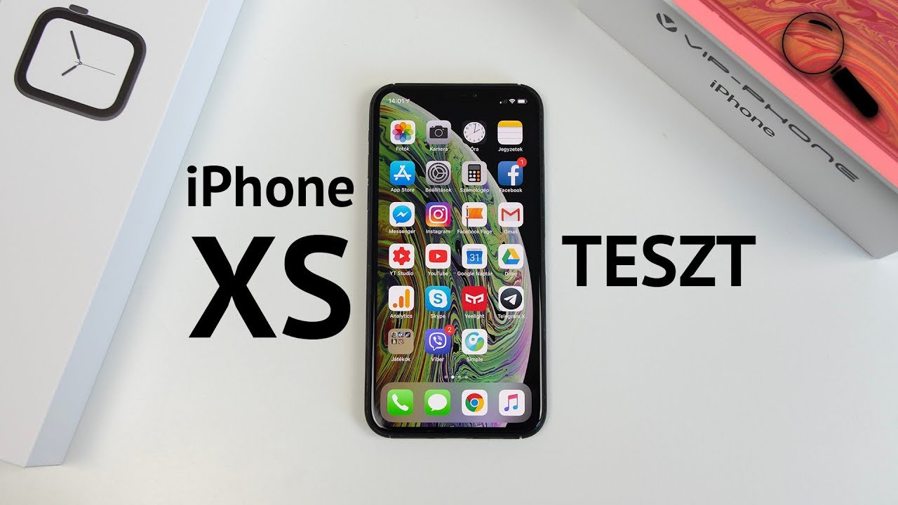 iPhone XS teszt - X-ről NE válts!
