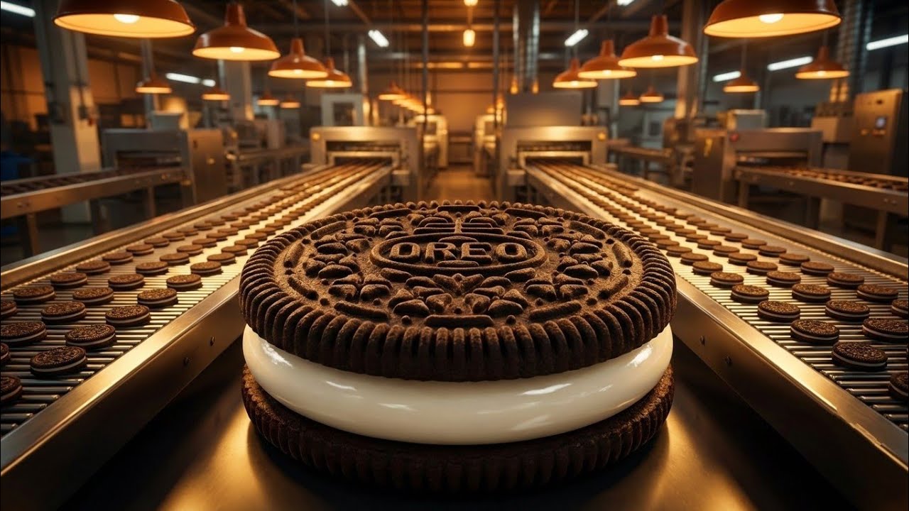 Inside the Oreo Factory: How Millions of Cookies Are Made Every Day | Full Manufacturing Process
