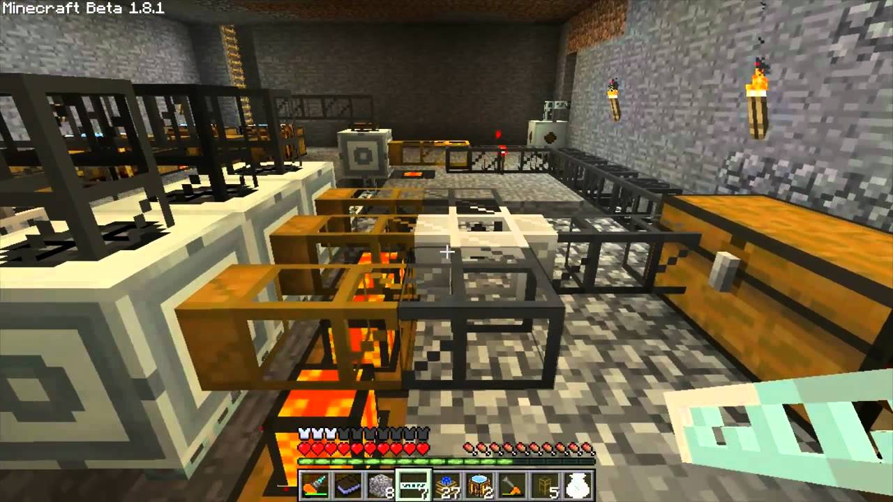 Let's Play Minecraft #19 - Fabryka Diament&oacute;w !!! YEAH