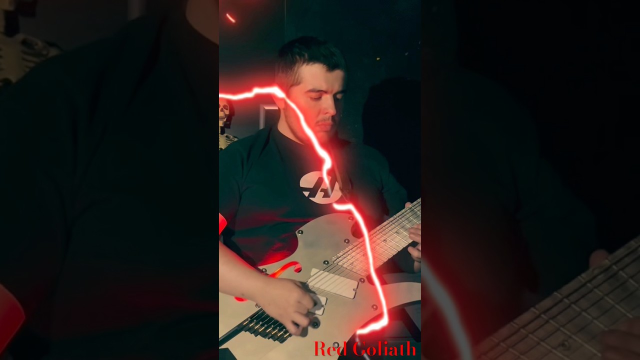 Archspire • Red Goliath #8stringguitar #archspire #technicaldeathmetal #metal #guitar