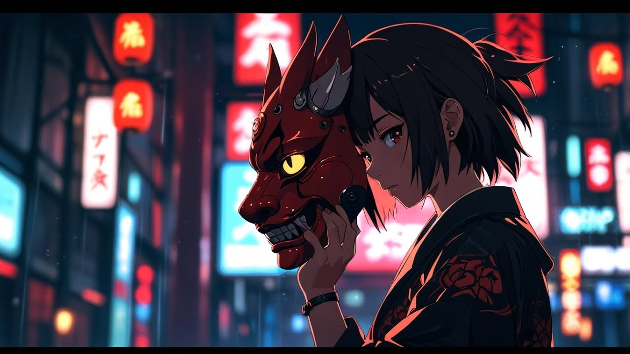 Yokai Vibes: Chill Lofi in a Futuristic City