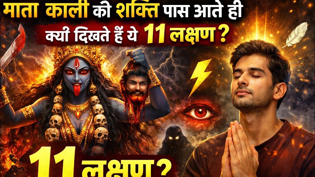 माता काली की उपस्थिति के 11 संकेत – साधारण भक्त नहीं समझ पाएंगे