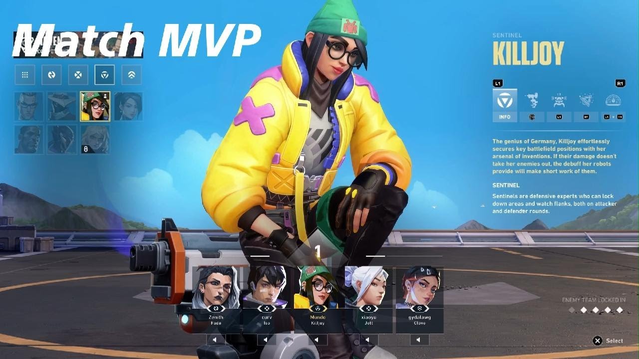 Ranked: Carrying on Killjoy Match MVP